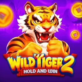 Ficha de Wild Tiger 2: tigre de frente entre bambúes rojos